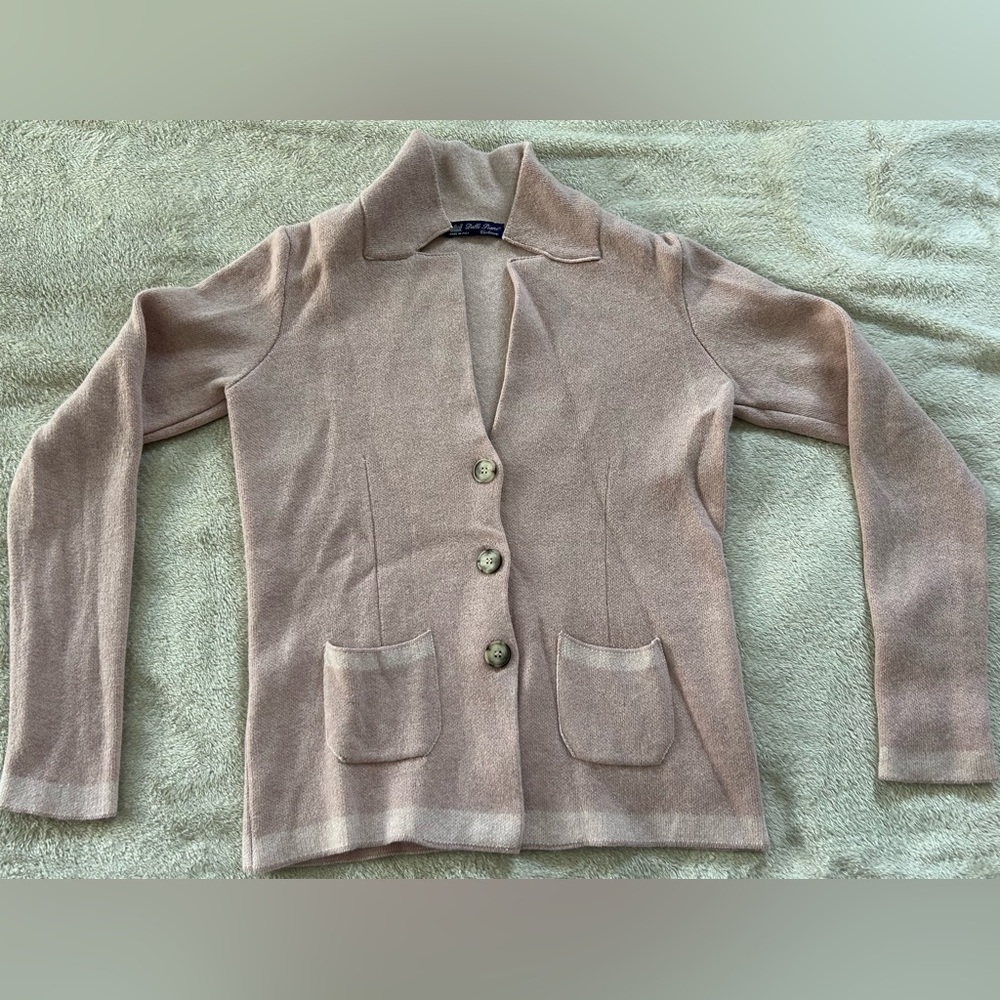 Dalle Piane Cashmere Wool Blend Cardigan